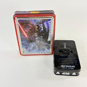 Star Wars Darth Vader Empty Collector Tin & Darth Vader Crayola Empty Tin
